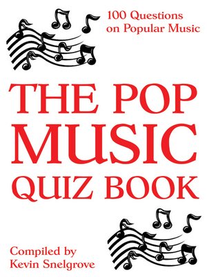 cover image of The Pop Music Quiz Book